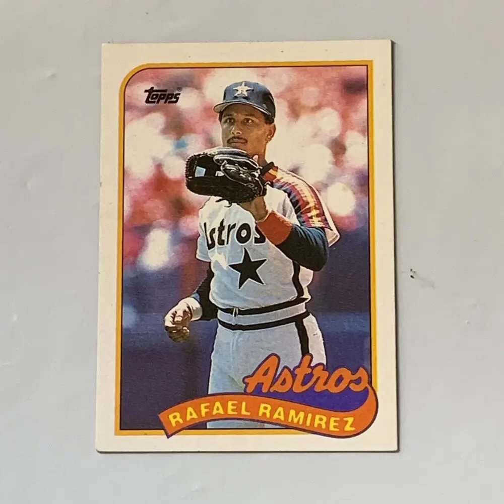 1983 Topps Rafael Ramirez Houston Astros Baseball‎ Card #749